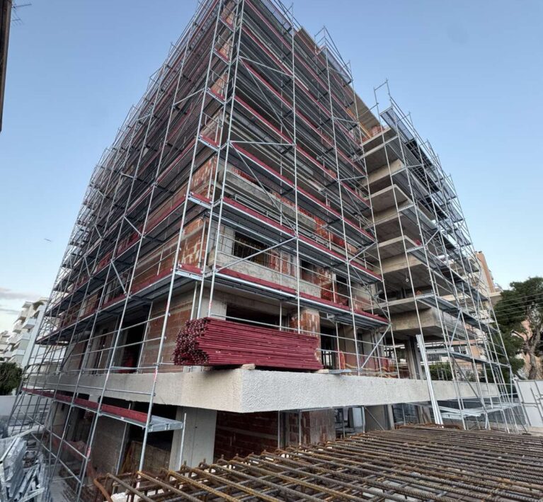 σωστή επιλογή σκαλωσιάς για εργοτάξιο